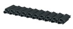 Klips do taśmy WDB PLAST BASIC LINE 47,5 mm - antracyt 20 szt.