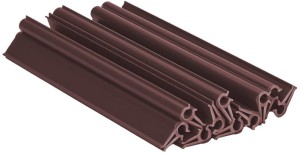 Klips montażowy taśmy WDB PLAST PREMIUM LINE - brązowe 10 szt.
