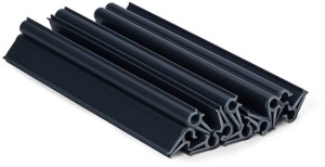 Klips montażowy taśmy WDB PLAST PREMIUM LINE - antracyt 10 szt.