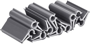 Klips montażowy do taśmy WDB PLAST PREMIUM LINE 47,5mm - szary 20 szt.